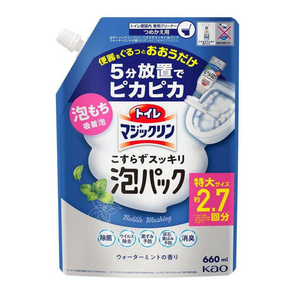 花王 トイレマジックリンこすらずスッキリ泡P ミント詰替 660ml