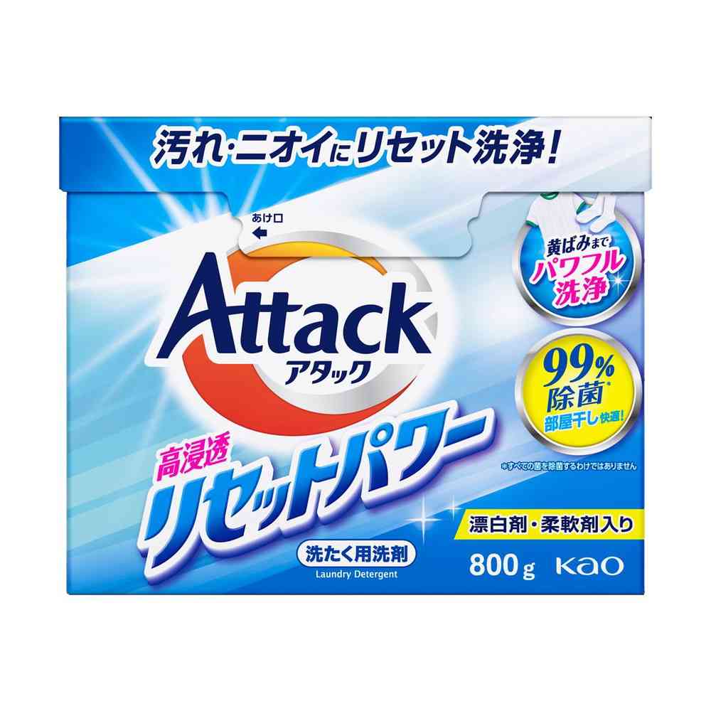 花王 アタック高浸透リセットパワー 800g