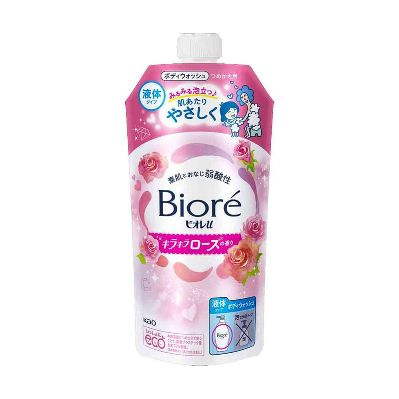 花王 ビオレu キラキラローズの香り 詰め替え用 320ml