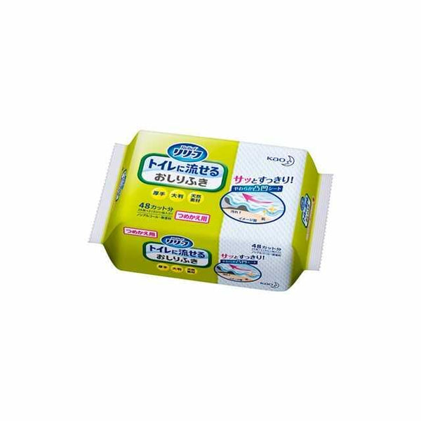 Relief Toilet Flushable Baby Wipes Refill 24 Sheets