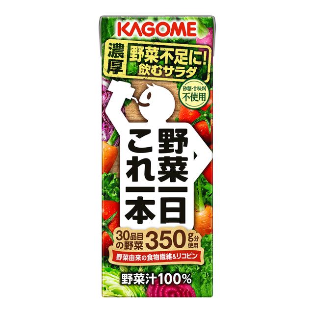 ◆カゴメ 野菜一日これ一本 200ml