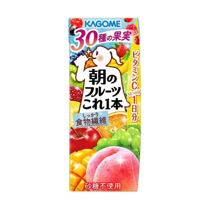 ◆カゴメ 朝のフルーツこれ一本 200ml