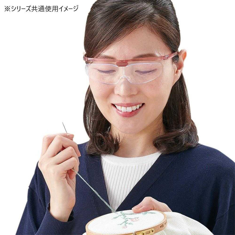 クロバー クラフトルーペ 1.6倍＆2.0倍 57-335 メーカー直送 ▼返品・キャンセル不可【他商品との同時購入不可】
