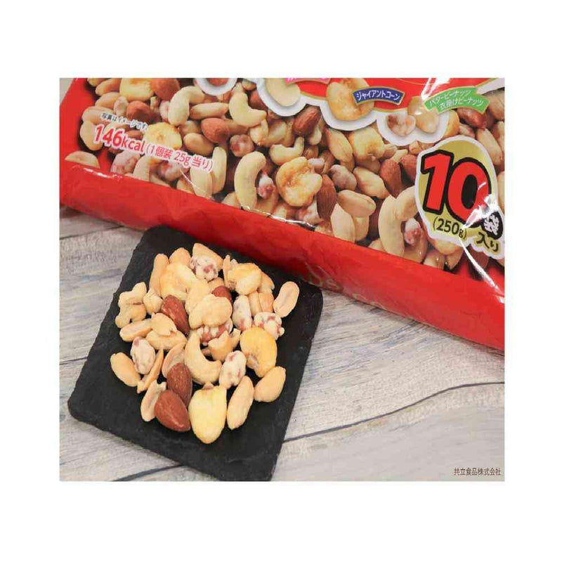 ◇共立 ミックスナッツ10パック 250g