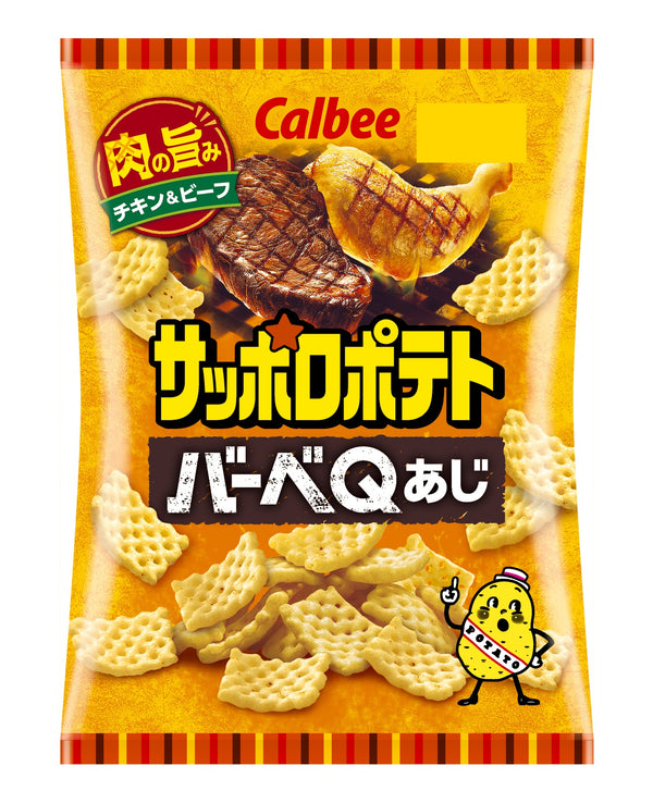 ◆カルビー サッポロポテトバーベQあじ 72g