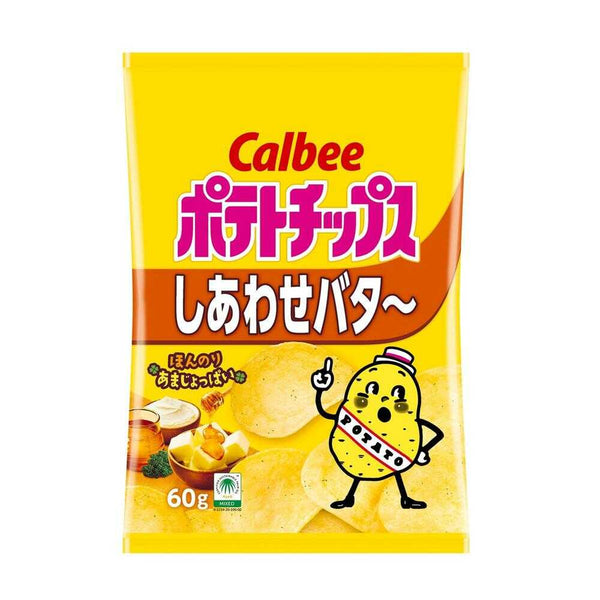 ◆カルビー ポテトチップスしあわせバタ〜 60g