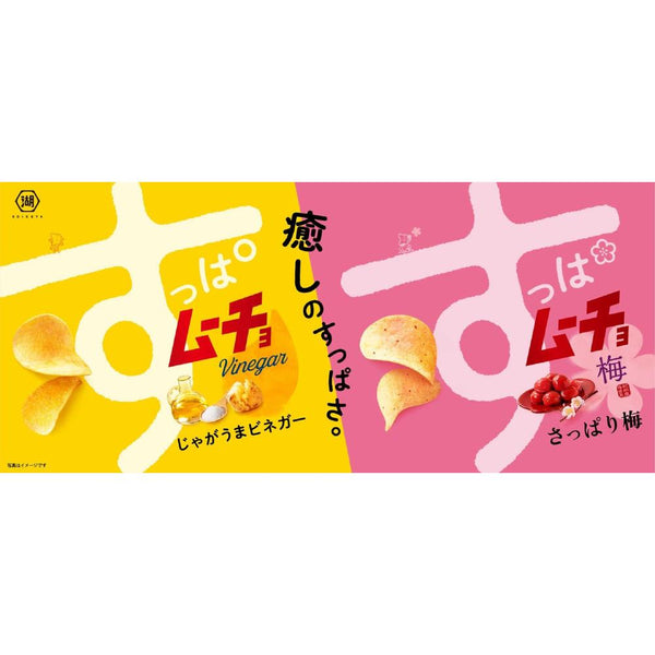 Koikeya Suppa Mucho Chips Refreshing Vinegar 55G