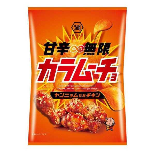 ◆湖池屋 甘辛カラムーチョヤンニョムだれチキン 53g