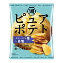 ◆湖池屋 ピュアポテトオホーツクの塩と岩塩 55g