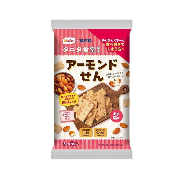 ◆栗山米菓 タニタ食堂監修のアーモンドせん 80g