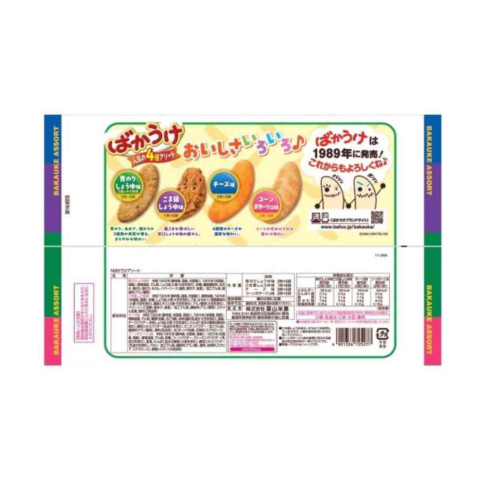 ◇栗山米菓 N ばかうけ アソート 36枚