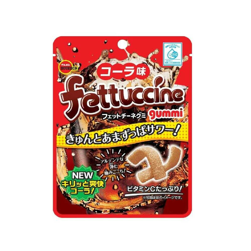 ◆ブルボン フェットチーネグミコーラ味 50g