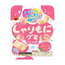 ◆ブルボン しゃりもにグミ ピーチ味 57g