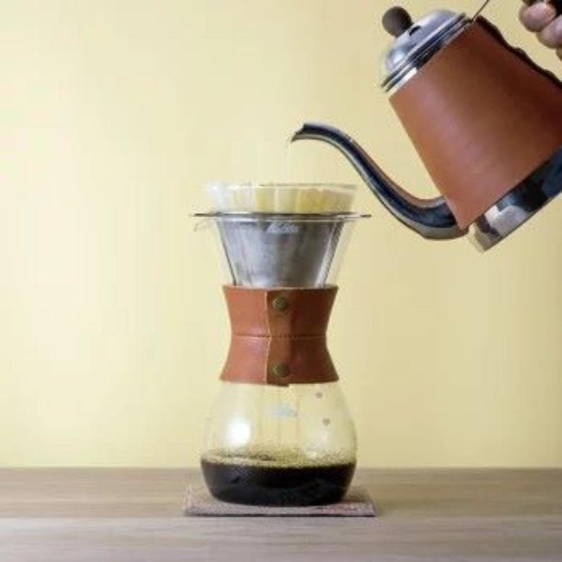 kalita ドリッパーセットウェーブスタイルレザー 35160 メーカー直送 ▼返品・キャンセル不可【他商品との同時購入不可】