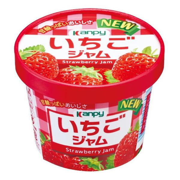 ◇カンピー 紙カップジャム いちご 130G