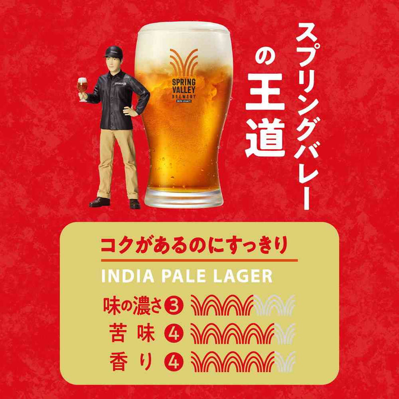 キリン SPRING VALLEY BREWERY 豊潤ラガー 496 350ml×6本