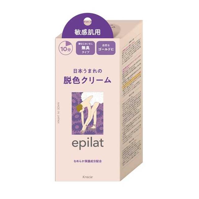 [医药部外品] Epilat 敏感肌肤漂白霜