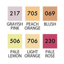 呉竹 ZIGクリーンカラーリアルブラッシュ ペールカラー 6VG