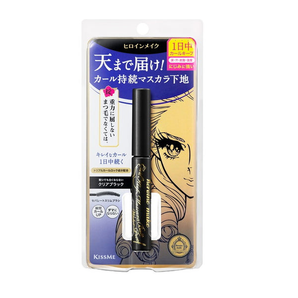 Isehan Kiss Me Heroine Make Curl Keep Mascara Base WP01 Clear Black