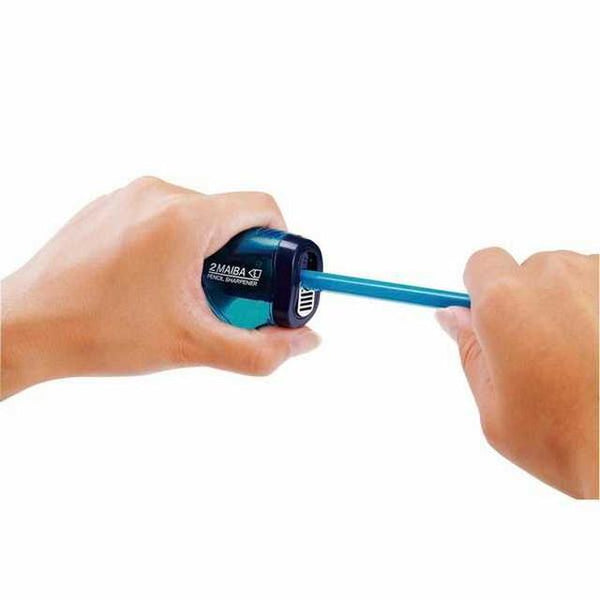 クツワ 2枚刃鉛筆削り（ブルー）1個