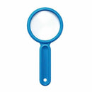 Kutsuwa school children's glasses 45mm (blue) 1 piece