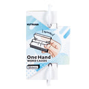 One hand word card small blue 1 piece