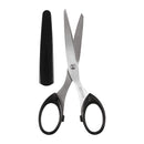 Dual sword scissors (silver) 1 piece