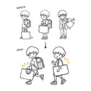 クツワ HIMYZOO レッスンバッグ モノトーン 102g