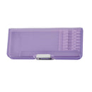 クツワ MG筆入 ピッタントンクリア パープル