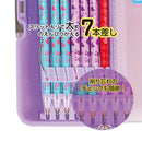 クツワ MG筆入 ピッタントンクリア パープル
