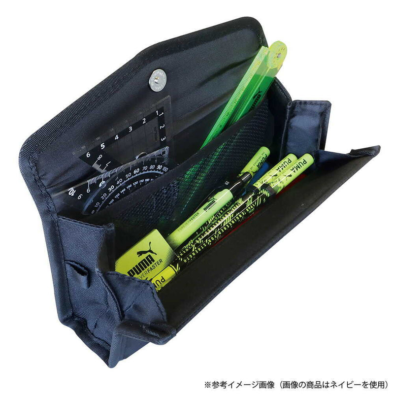 クツワ  マグネットホックペンケース ネイビー 95g