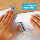 クツワ  アルミ定規 シルバー 15g