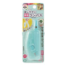 クツワ  回しやすい算数コンパス ミント 29g