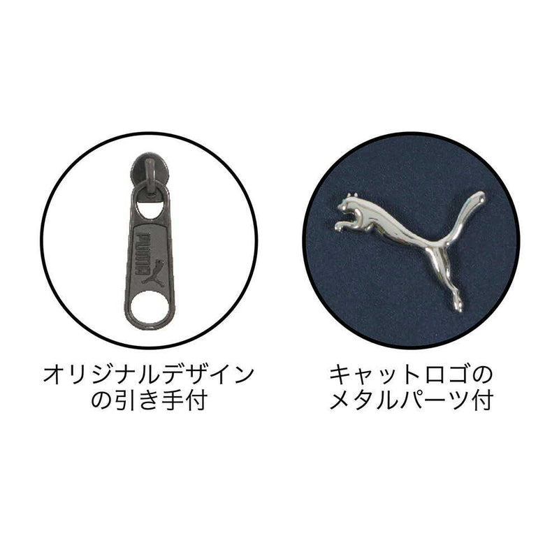 クツワ  3つ折りマルチウォレット ネイビー 72g