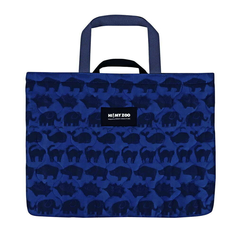 クツワ HI！MY ZOO レッスンバッグ ネイビー 102g