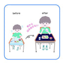 クツワ HI！MY ZOO 給食ナフキン ネイビー 41g