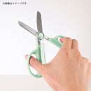 クツワ STAD キャップ一体こどもハサミ ミント 59g