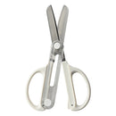 クツワ STAD キャップ一体こどもハサミ ホワイト 59g