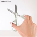 クツワ STAD キャップ一体こどもハサミ ホワイト 59g