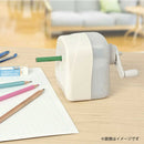 クツワ STAD 太軸と普通軸が削れる鉛筆削りドッチモ 白 280g