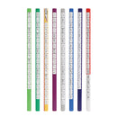 クツワ STAD 駅名えんぴつ 2B 12本入