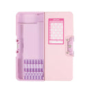 クツワ MG筆入 オートロック筆入 パープル