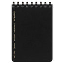 コクヨ ソフトリング 方眼罫 A7 黒 1冊