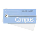 コクヨ キャンパス バンドでまとまる単語カード ブルー 1個
