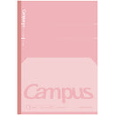 コクヨ キャンパス フラットが気持ちいいノート（ドット入り罫線）Ａ罫ピンク 1冊