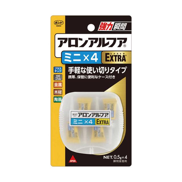 Konishi Aron Alpha Mini Extra 0.5g×4P