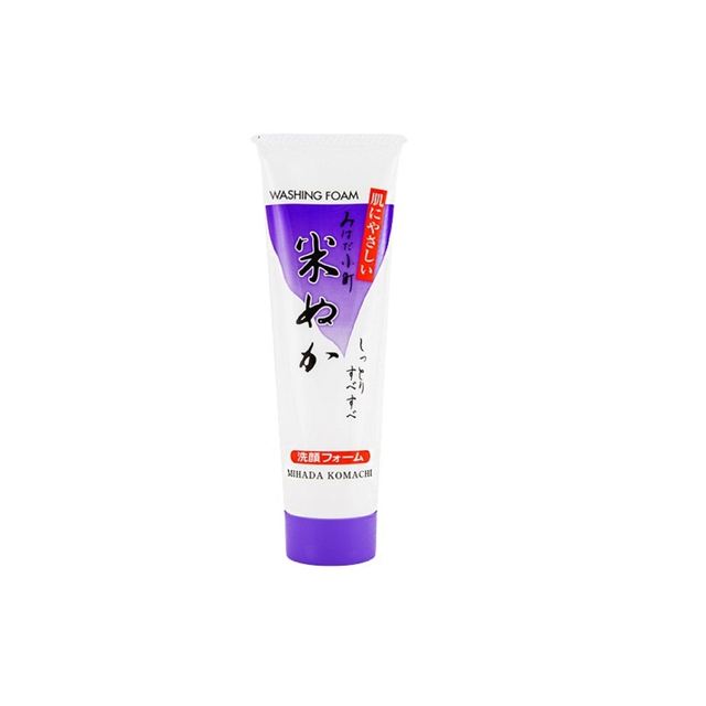 Kurobara Honpo Mihada Komachi rice bran cleansing foam 120g