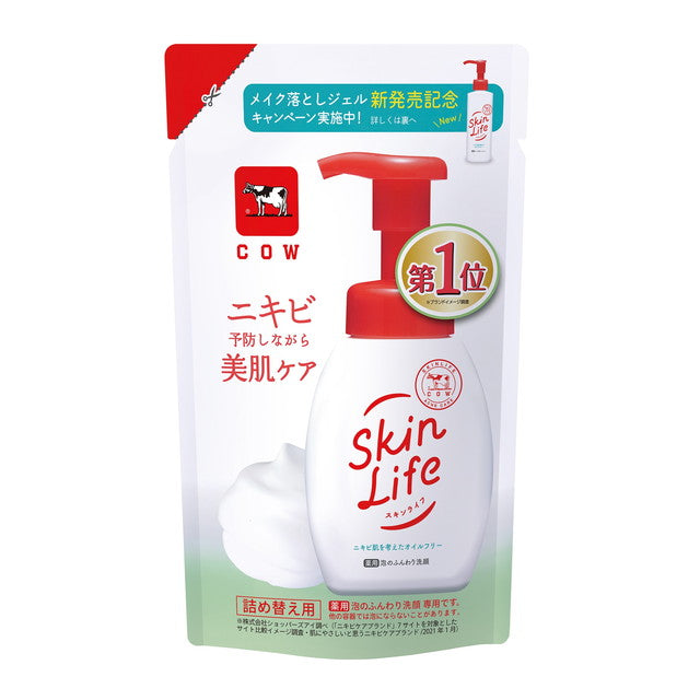 [医药部外品] Skin Life 柔润洗面奶 药用泡沫补充装 140ml