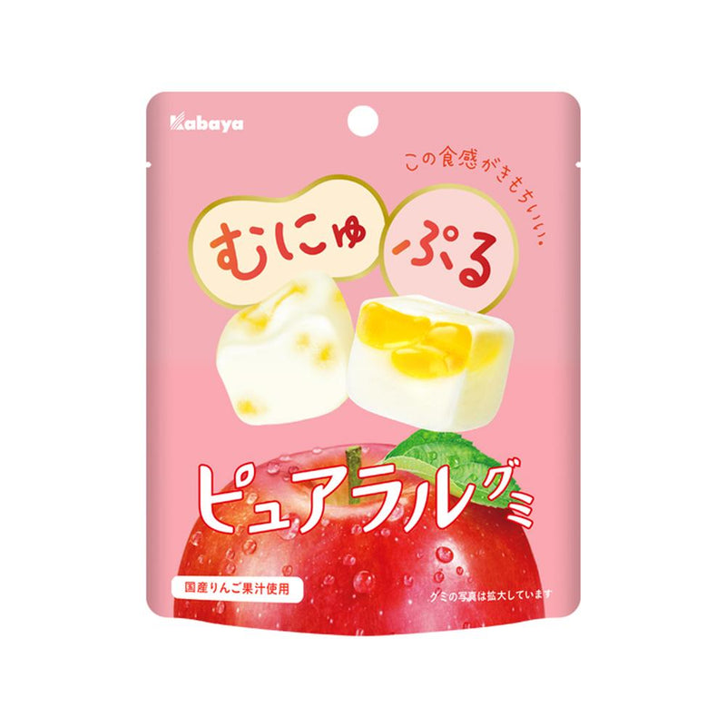 ◆カバヤ ピュアラルグミ りんご 58G