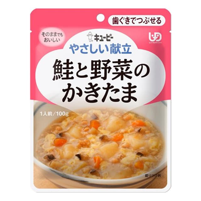 ◆◆Easy menu Y2-11 Salmon and vegetable kakitama 100g